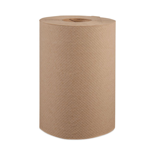 Image of Hardwound Roll Towels, 8" x 350 ft, Natural, 12 Rolls/Carton