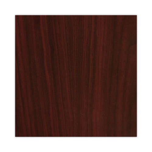 Mod Slab Base for 96" Table Tops, 63.5w x 29.23d x 28h, Traditional Mahogany