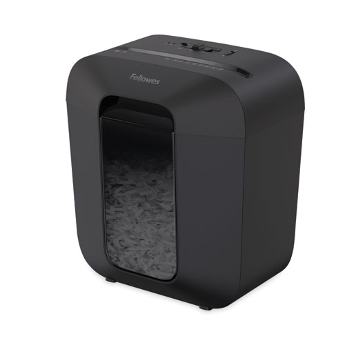 Fellowes® Powershred Lx25 Cross-Cut Shredder, 6 Manual Sheet Capacity