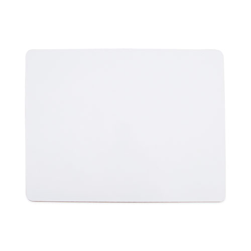 Universal® Lap/Learning Dry-Erase Board, Unruled, 11.75 X 8.75, White Surface, 6/Pack