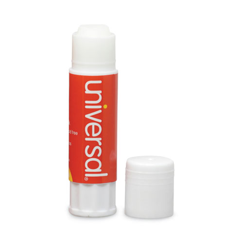 Image of Universal® Glue Stick, 0.28 Oz, Applies And Dries Clear, 12/Pack