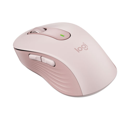 Image of Logitech® Signature M650 Wireless Mouse, Medium, 2.4 Ghz Frequency, 33 Ft Wireless Range, Right Hand Use, Rose