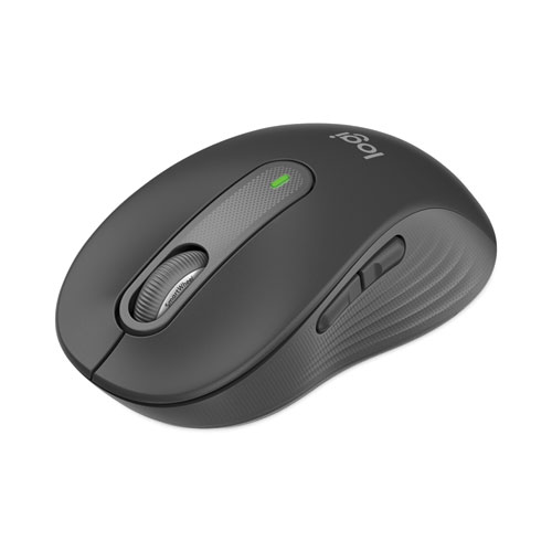 Image of Logitech® Signature M650 For Business Wireless Mouse, Large, 2.4 Ghz Frequency, 33 Ft Wireless Range, Right Hand Use, Graphite