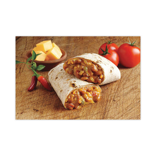 Image of Amy'S® Cheddar Cheese, Bean And Rice Burrito, 6 Oz Pouch, 4/Carton, Ships In 1-3 Business Days