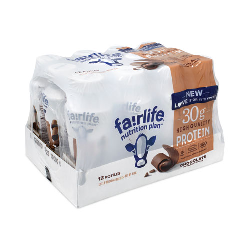 Image of Fairlife® High Protein Chocolate Nutrition Shake, 11.5 Oz Bottle, 12/Carton, Ships In 1-3 Business Days