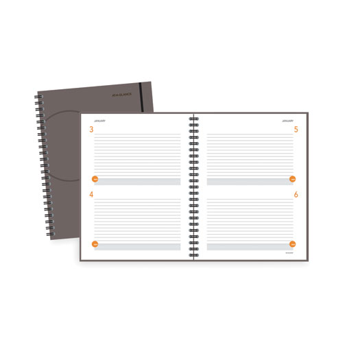 Plan. Write. Remember. Planning Notebook Two Days Per Page , 11 x 8.38