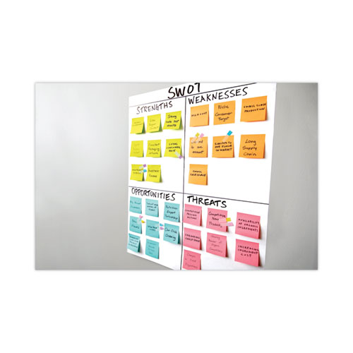 Image of Post-It® Easel Pads Super Sticky Self-Stick Wall Pad, Unruled, 20 X 23, White, 20 Sheets/Pad, 2 Pads/Pack, 2 Packs/Carton