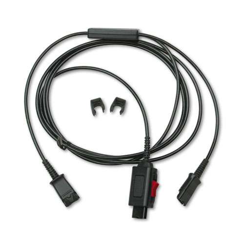 Image of Y Splitter Adapter for Training Purposes, Black