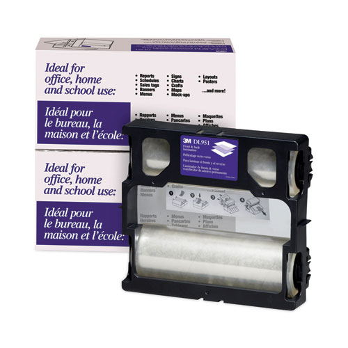 Image of Scotch™ Refill For Ls950 Heat-Free Laminating Machines, 5.6 Mil, 8.5" X 100 Ft, Gloss Clear