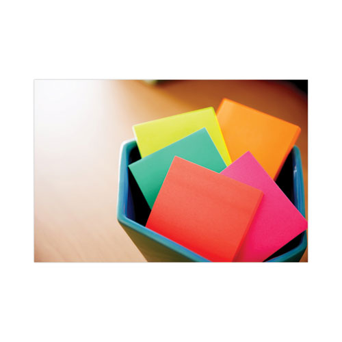 Image of Original Pop-up Refill, 3" x 3", Poptimistic Collection Colors, 100 Sheets/Pad, 6 Pads/Pack