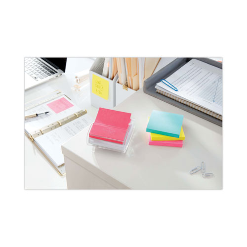Image of Post-It® Dispenser Notes Original Pop-Up Refill, Poptimistic Collection Alternating-Color Value Pack, 3" X 3", 100 Sheets/Pad, 12 Pads/Pack
