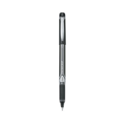Pilot® Precise Grip Roller Ball Pen, Stick, Bold 1 Mm, Black Ink, Black Barrel