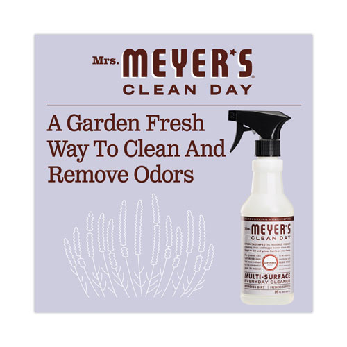 Image of Mrs. Meyer'S® Multi Purpose Cleaner, Lavender Scent, 16 Oz Spray Bottle, 6/Carton