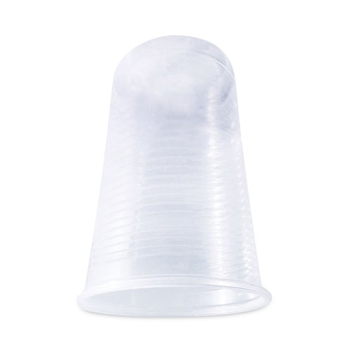 Image of Plastifar Plastic Cold Cups, 12 Oz, Translucent, 1,000/Carton