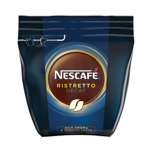 Nescafé® Ristretto Decaffeinated Blend Coffee, 8.8 oz Bag, 4/Carton
