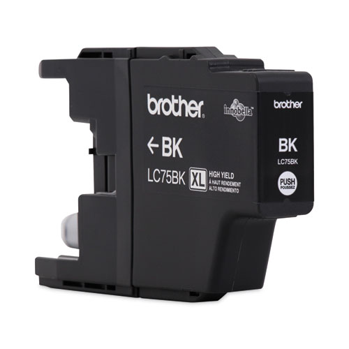 Image of Brother Lc752Pks Innobella High-Yield Ink, 600 Page-Yield, Black, 2/Pack