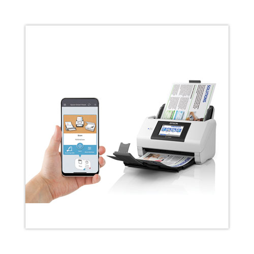 Image of DS-790WN Wireless Network Color Document Scanner, 600 dpi Optical Resolution, 100-Sheet Duplex Auto Document Feeder