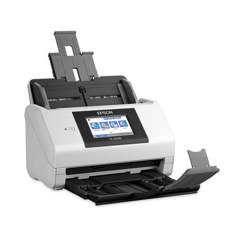 Image of Epson® Ds-790Wn Wireless Network Color Document Scanner, 600 Dpi Optical Resolution, 100-Sheet Duplex Auto Document Feeder