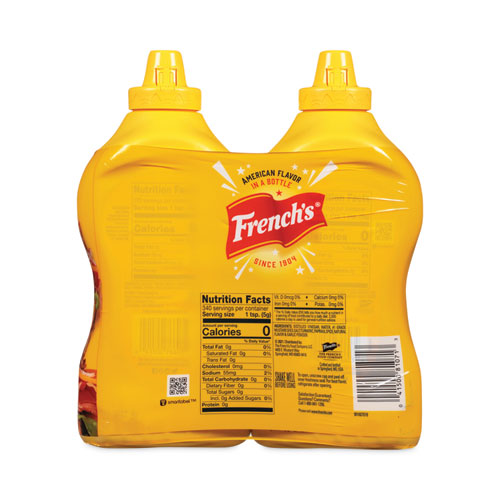 Image of French'S® Classic Yellow Mustard, 30 Oz Bottle, 2/Pack, Ships In 1-3 Business Days