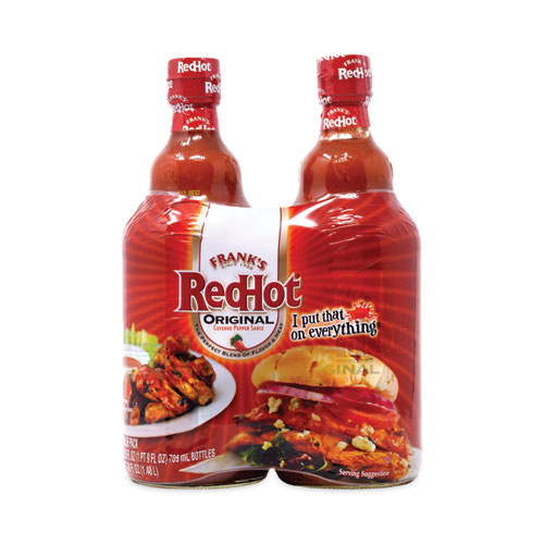 Original Hot Sauce, 25 oz Bottle, 2/Pack, Delivered in 1-4 Business Days