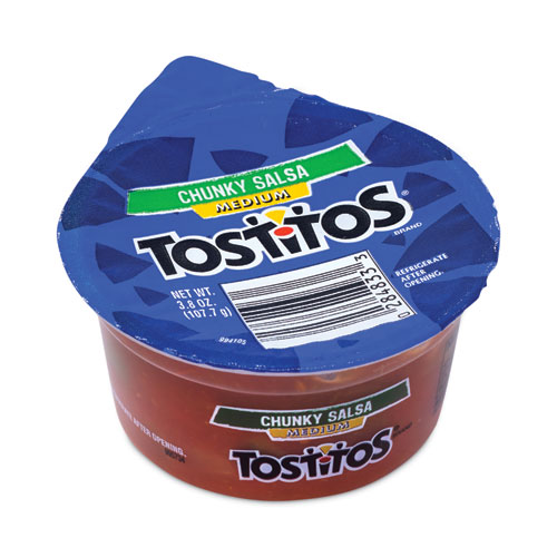 Image of Tostitos® Medium Chunky Salsa Togo Cups, 3.8 Oz Cup, 30/Carton, Ships In 1-3 Business Days