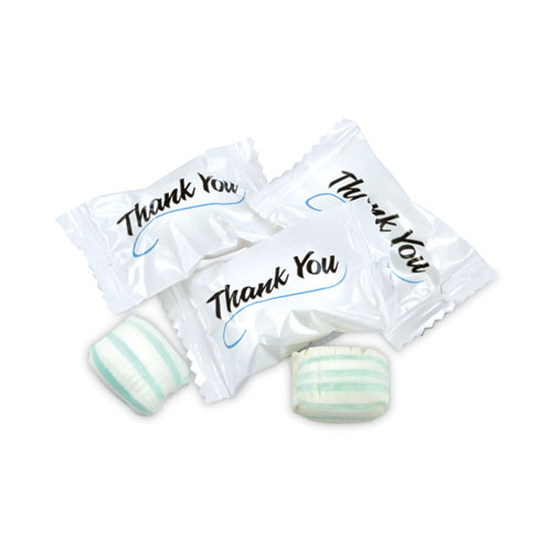 Image of Colombina Thank You Soft Mint Puffs, 200 Individually Wrapped Pieces, 37.4 Oz Bag, Ships In 1-3 Business Days