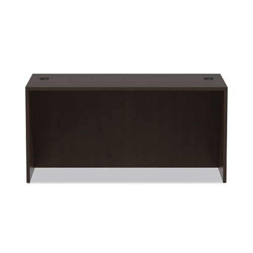 Image of Alera® Valencia Series Straight Front Desk Shell, 59.13" X 29.5" X 29.63", Espresso