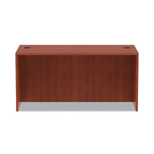 Image of Alera® Valencia Series Straight Front Desk Shell, 59.13" X 29.5" X 29.63", Medium Cherry
