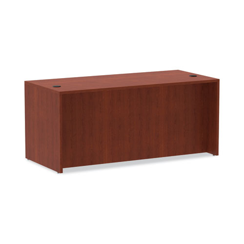 Image of Alera® Valencia Series Straight Front Desk Shell, 65" X 29.5" X 29.63", Medium Cherry
