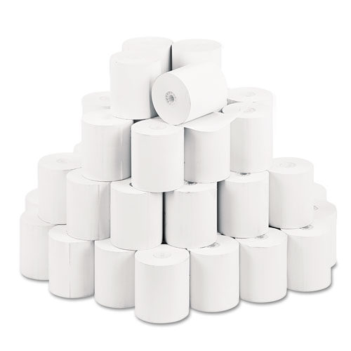 Image of Iconex™ Direct Thermal Printing Thermal Paper Rolls, 3.13" X 230 Ft, White, 50/Carton