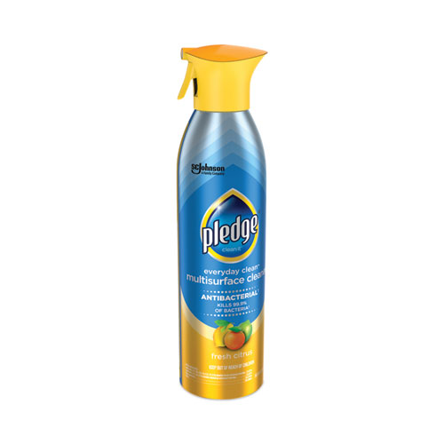 Image of Pledge® Multi Surface Antibacterial Everyday Cleaner, 9.7 Oz Aerosol Spray