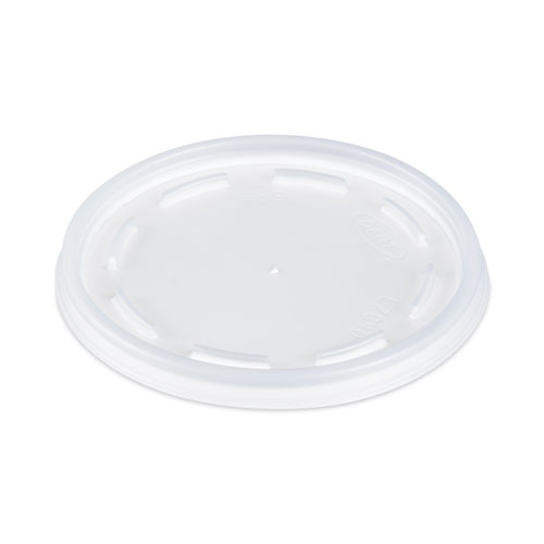 100 Pack] 32 oz Clear Plastic Cups with Flat Lids, Disposable Iced