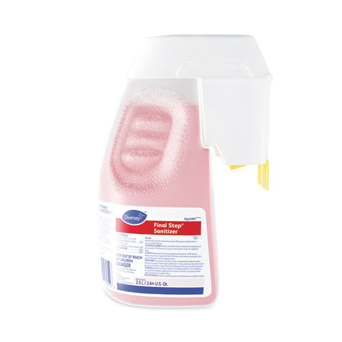 Diversey™ Final Step Sanitizer, Liquid, 2.5 L Spray Bottle