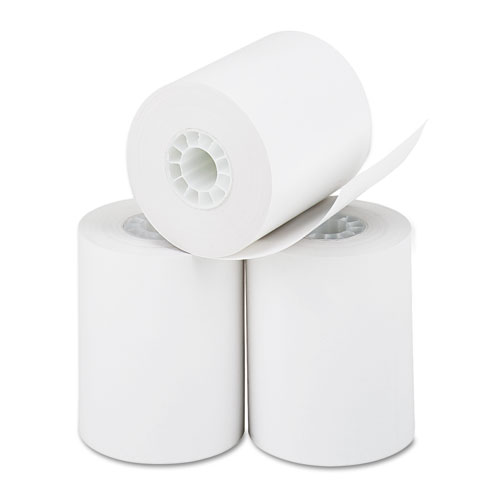 Iconex™ Direct Thermal Printing Paper Rolls, 0.45" Core, 2.25" x 85 ft, White, 50/Carton