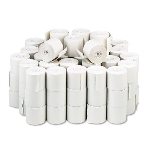 Image of Impact Bond Paper Rolls, 2.25" x 150 ft, White, 100/Carton