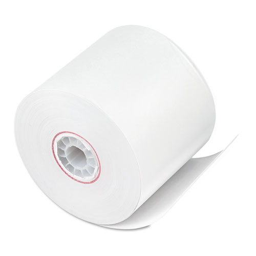 Impact Bond Paper Rolls, 2.25" x 150 ft, White, 100/Carton
