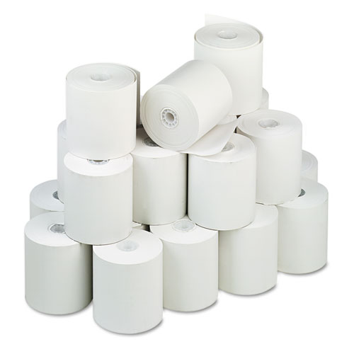 Image of Iconex™ Direct Thermal Printing Thermal Paper Rolls, 3" X 225 Ft, White, 24/Carton
