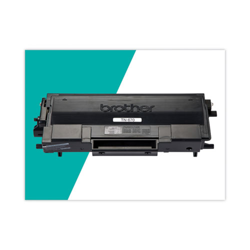 Image of Brother Tn670 High-Yield Toner, 7,500 Page-Yield, Black