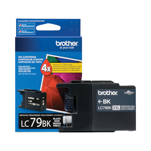 Image of Brother Lc79Bk Innobella Super High-Yield Ink, 2,400 Page-Yield, Black