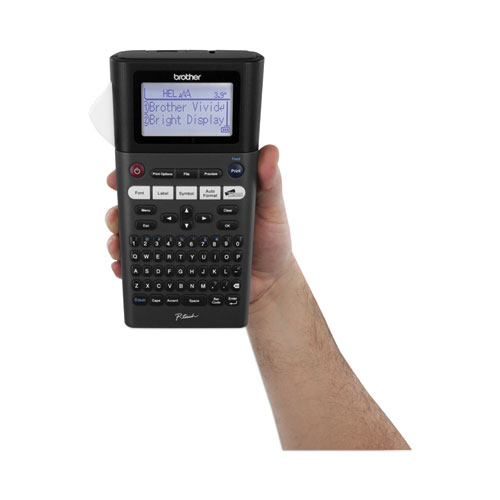 Image of Brother P-Touch® Pt-H300Li Rechargeable Take-It-Anywhere Labeler, 5 Lines, 5.25 X 8.5 X 2.63