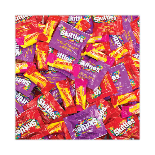 Skittles and Starburst Fun Size Variety Pack, 6 lb 8.4 oz Bag, Ships in 1-3 Business Days