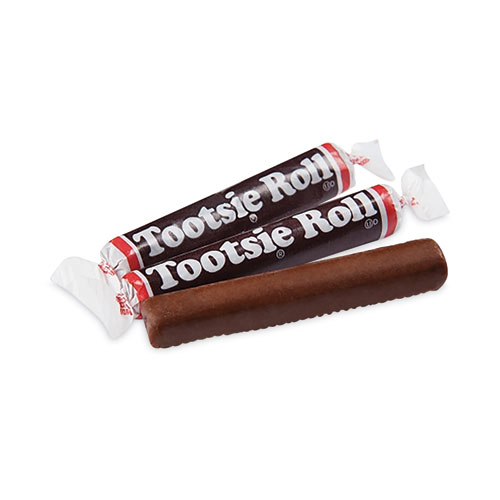 Tootsie Roll® Tub, Approximately 280 Individually Wrapped Rolls, 6.75 Lb Tub, Ships In 1-3 Business Days