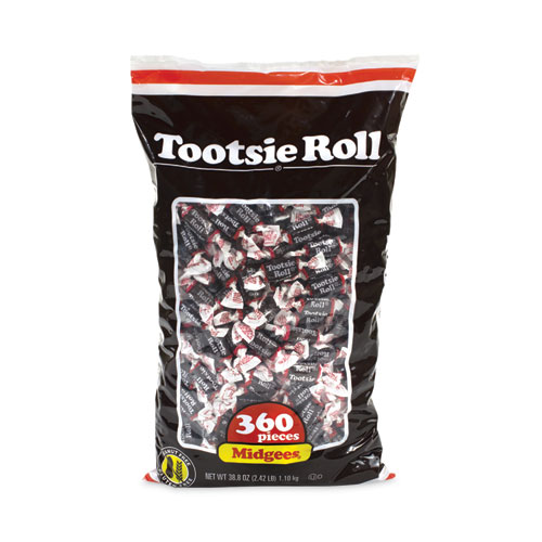 Image of Tootsie Roll® Midgees, Original, 38.8 Oz Bag, Ships In 1-3 Business Days