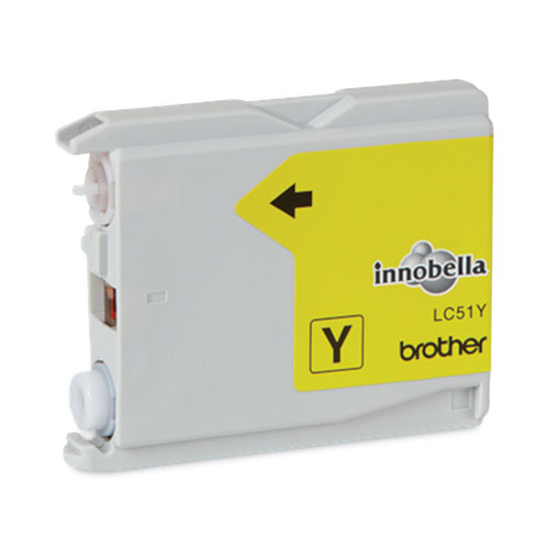 LC51Y Innobella Ink, 400 Page-Yield, Yellow