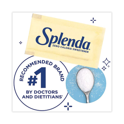 Image of Splenda® No Calorie Sweetener Packets, 0.035 Oz Packets, 1200 Carton