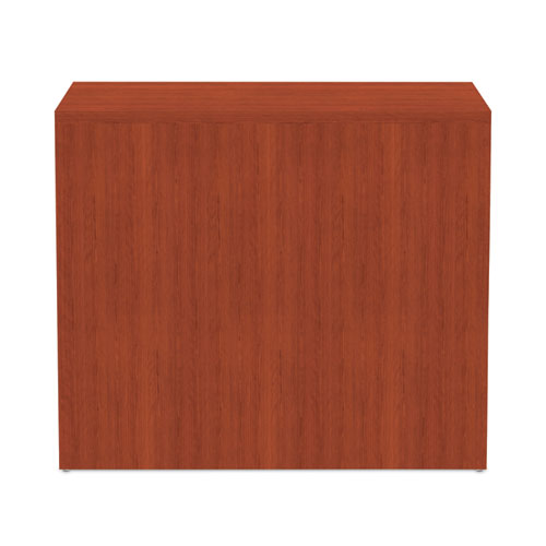 Image of Alera® Valencia Series Lateral File, 2 Legal/Letter-Size File Drawers, Medium Cherry, 34" X 22.75" X 29.5"