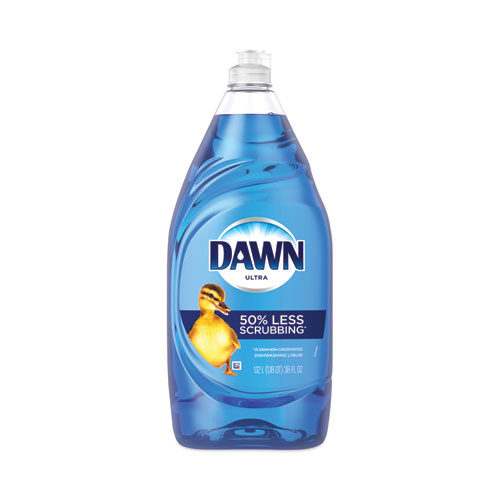 Ultra Liquid Dish Detergent, Dawn Original, 38 oz Bottle, 8/Carton