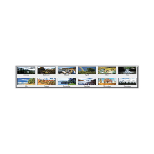 Earthscapes Recycled Monthly Wall Calendar, Color Landscape Photography, 12 x 16.5, White Sheets, 12-Month (Jan-Dec): 2024