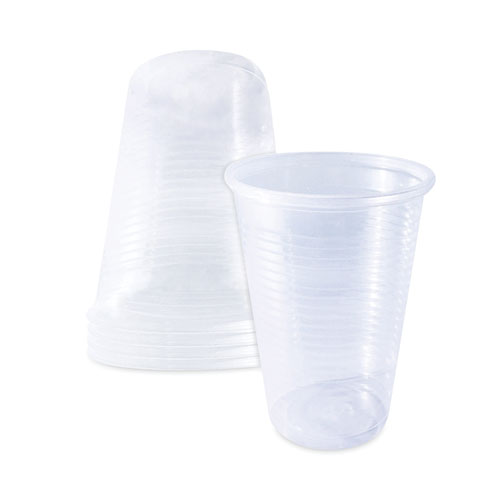 PET Cold Cups, 12 oz, Clear, 1,000/Carton