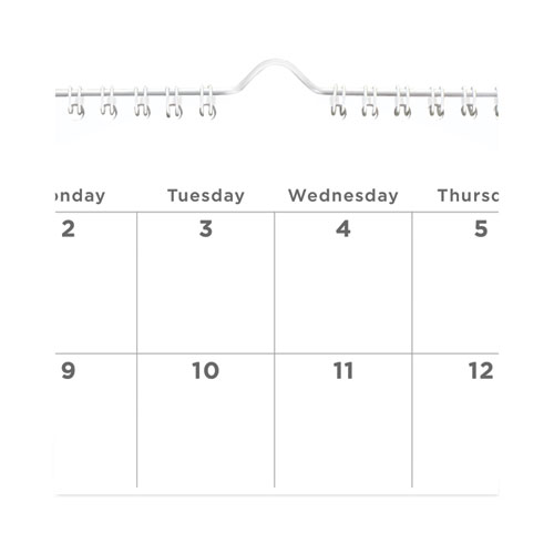 Modern Core Wall Calendar, Modern Artwork, 15 x 12, White/Black Sheets, 12-Month (Jan to Dec): 2024